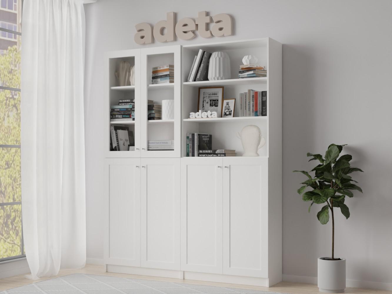 Книжный шкаф Билли 349 white ИКЕА (IKEA) изображение товара