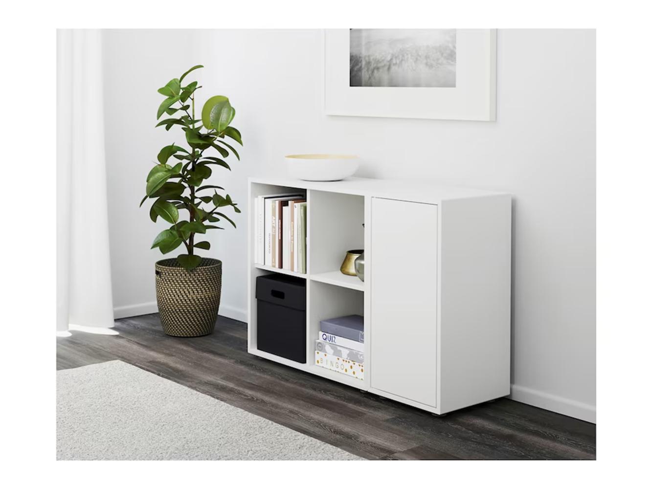 Стеллаж Экет 117 white ИКЕА (IKEA) изображение товара