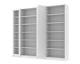 Изображение товара Книжный шкаф Билли 414 white ИКЕА (IKEA) на сайте adeta.ru