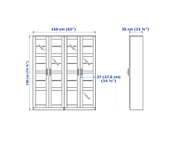 Изображение товара Книжный шкаф Бримнэс 13 white ИКЕА (IKEA) на сайте adeta.ru